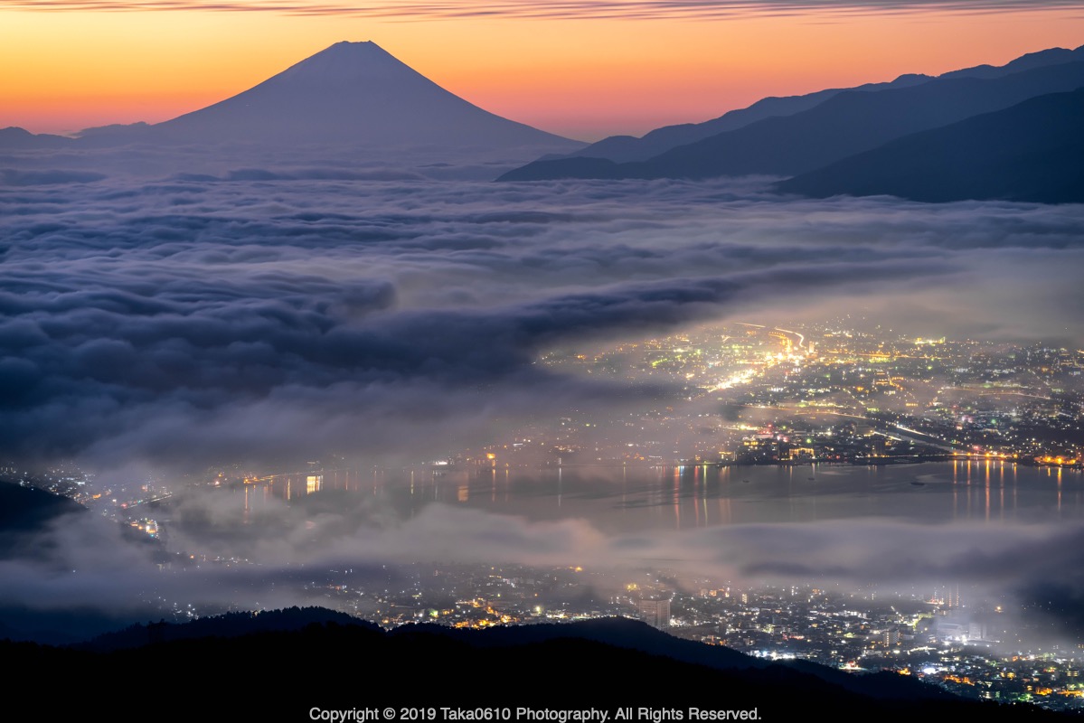 関東甲信越屈指の絶景!長野の雲海スポット 高ボッチ高原 で富士山を撮る