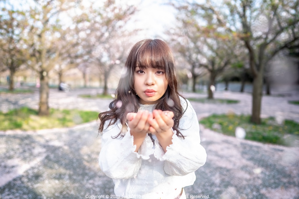 千葉県 幕張の桜スポット さくら広場でポートレート撮影してきました Photo Fieldworks